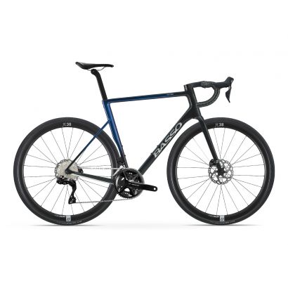 BASSO Astra disc, camaleont, Shimano 105 Di2, Microtech RE38 51