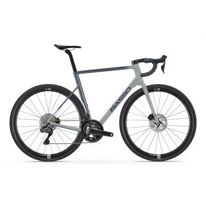 BASSO Astra disc, gray asphalt, Shimano Ultegra Di2, Microtech RE38 61