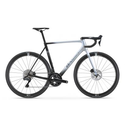 BASSO Diamante disc, fade opal white, Shimano Ultegra Di2, Microtech RE38 51