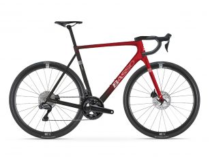 BASSO Diamante disc, candy red, Shimano Ultegra Di2, Microtech RE38 53