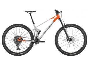 MONDRAKER Raze Carbon R, racing silver/orange, 2023 L