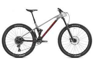 MONDRAKER Foxy, black/nimbus grey/flame red, 2023 L