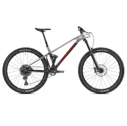 MONDRAKER Foxy, black/nimbus grey/flame red, 2023 L