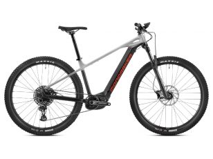 MONDRAKER Prime, black/nimbus grey/flame red, 2023 L