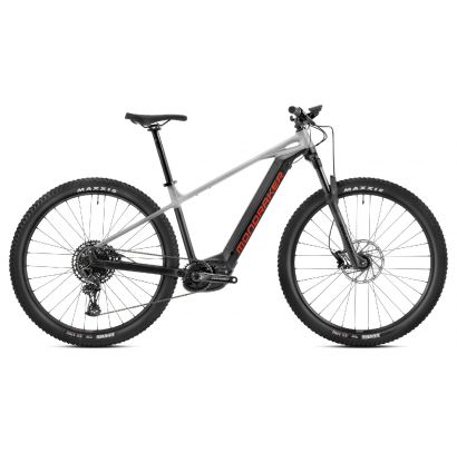 MONDRAKER Prime, black/nimbus grey/flame red, 2023 L