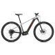 MONDRAKER Prime, black/nimbus grey/flame red, 2023 S